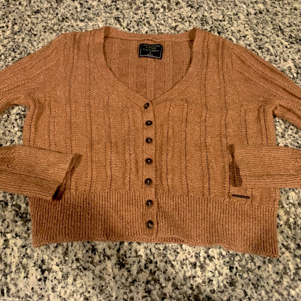 Button Up Sweater from Abercrombie and Fitch